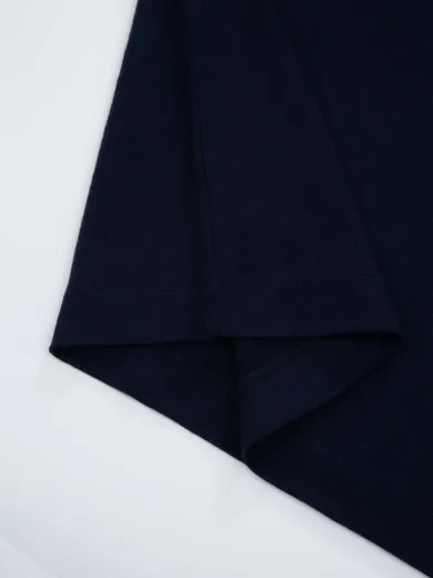 Bilde av WoolLand Kvina t-shirt man Blue Ink